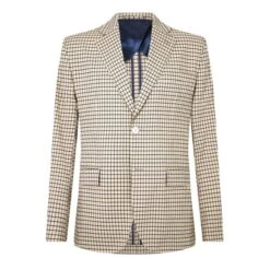 Berkley Tailored Fit Seersucker Check Suit Jacket -FRASERS Shop 52073369 l a10