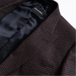 Torbay Slim Fit Burgundy Check Suit Jacket -FRASERS Shop 52082908 l a7