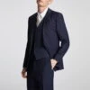 Ted Baker Pilos Slim Fit Navy Panama Suit Jacket -FRASERS Shop 52761518 l