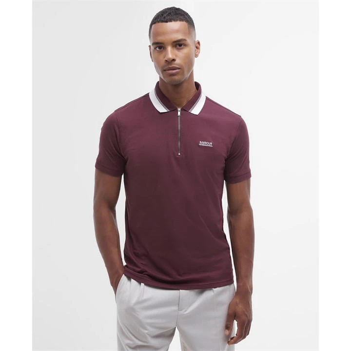 Barbour International Orton Tipped Short-Sleeved Polo Shirt 3 Barbour International Orton Tipped Short-Sleeved Polo Shirt