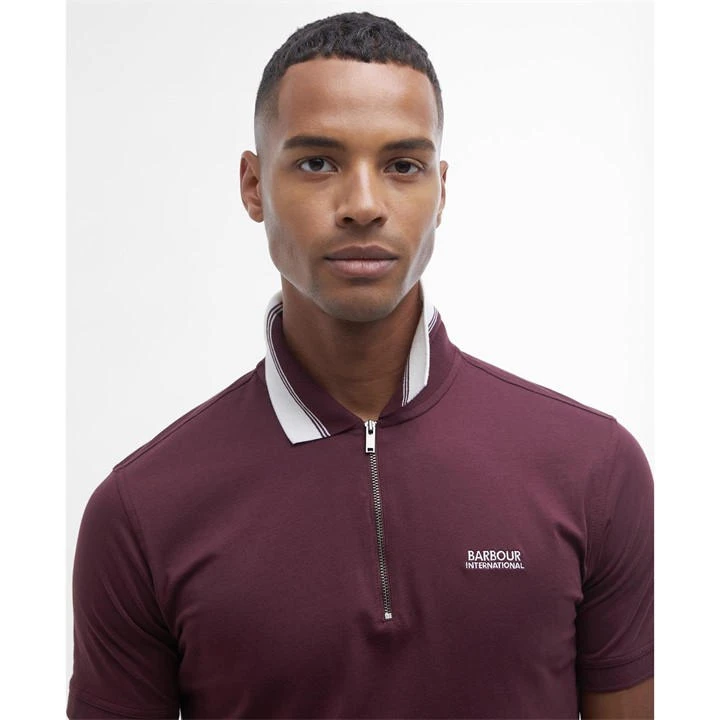Barbour International Orton Tipped Short-Sleeved Polo Shirt 5 Barbour International Orton Tipped Short-Sleeved Polo Shirt - Image 3