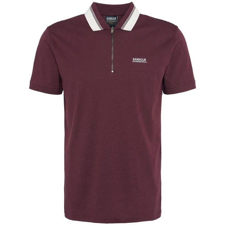 Barbour International Orton Tipped Short-Sleeved Polo Shirt 7 Barbour International Orton Tipped Short-Sleeved Polo Shirt - Image 5