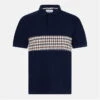 Aquascutum Check Stripe Polo Shirt -FRASERS Shop 54020718 l