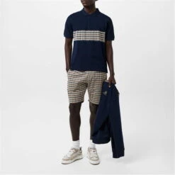 Aquascutum Check Stripe Polo Shirt -FRASERS Shop 54020718 l a6