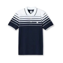 Gradient Short Sleeve Polo Shirt