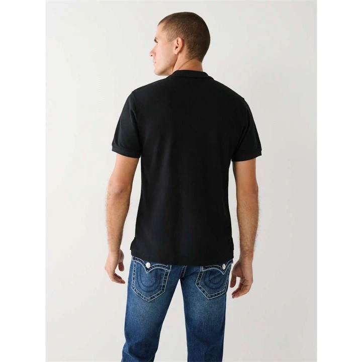 True Religion Color Blck Polo Sn99 4 True Religion Color Blck Polo Sn99 - Image 2