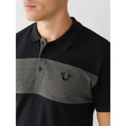 True Religion Color Blck Polo Sn99 8 True Religion Color Blck Polo Sn99 -FRASERS Shop 54066703 l a2