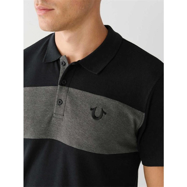 True Religion Color Blck Polo Sn99 5 True Religion Color Blck Polo Sn99 - Image 3