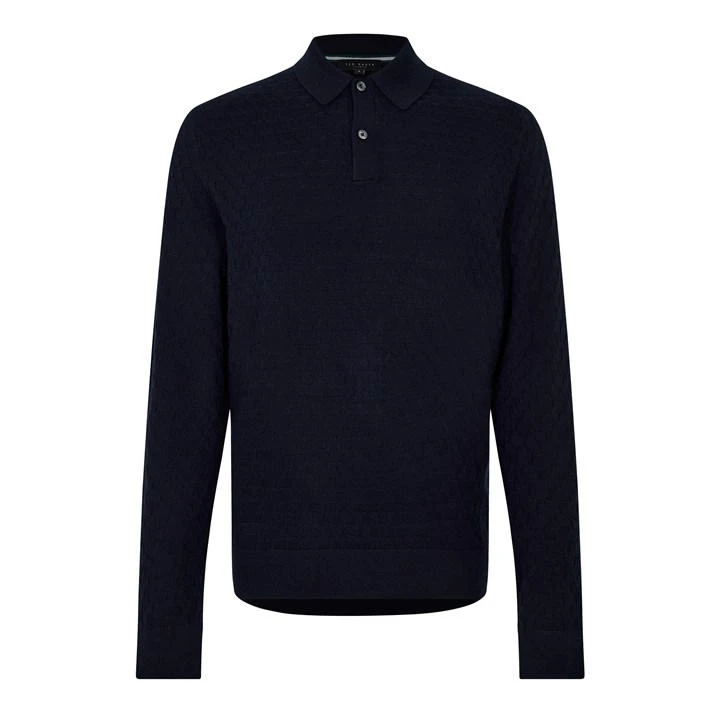 Ted Baker Morar Knit Polo Shirt 3 Ted Baker Morar Knit Polo Shirt