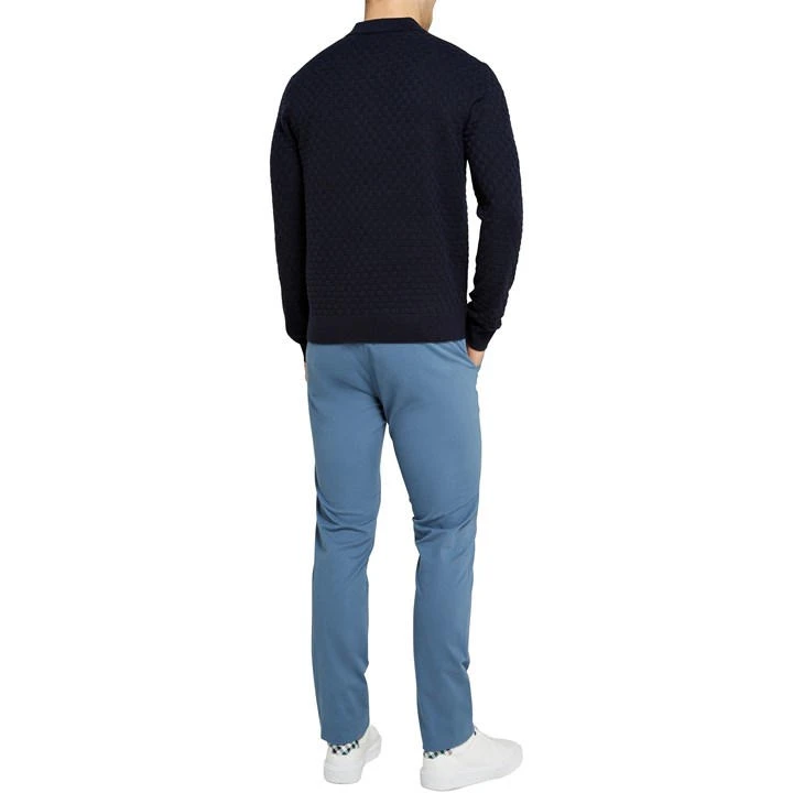 Ted Baker Morar Knit Polo Shirt 5 Ted Baker Morar Knit Polo Shirt - Image 3
