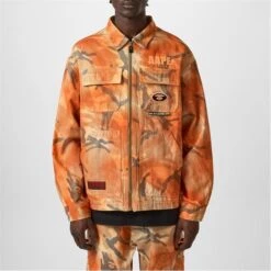Camo Zip Overshirt -FRASERS Shop 54580812 l a2