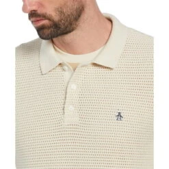 Original Penguin Long Sleeve Polo Mens -FRASERS Shop 54803269 l a2