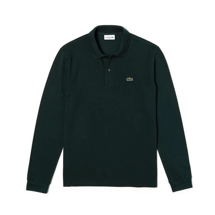 Lacoste Long Sleeve Embroidered Polo Shirt 3 Lacoste Long Sleeve Embroidered Polo Shirt