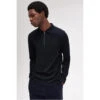 Fred Perry Waffle Quarter Zip Polo 1 Fred Perry Waffle Quarter Zip Polo -FRASERS Shop 54833318 l
