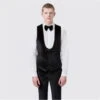 Sylvester Slim Fit Velvet Tux Waistcoat -FRASERS Shop 56011103 l