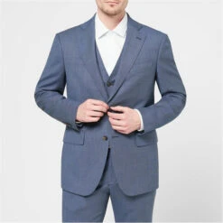 Wilder Tailored Fit Birdseye Waistcoat -FRASERS Shop 56050918 l a2