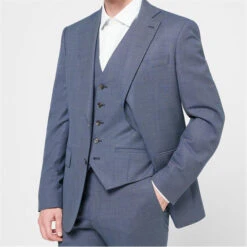 Wilder Tailored Fit Birdseye Waistcoat -FRASERS Shop 56050918 l a6