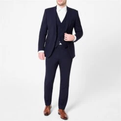 Kilburn Navy Slim Fit Waistcoat - Italian Fabric -FRASERS Shop 56054018 l a1