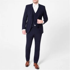 Kilburn Navy Slim Fit Waistcoat - Italian Fabric -FRASERS Shop 56054018 l a2