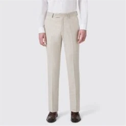 Beckford Slim Fit Check Trousers