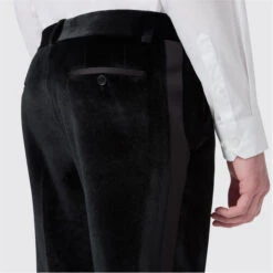 Sylvester Slim Fit Velvet Tux Trouser -FRASERS Shop 57905303 l a4