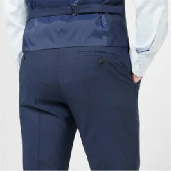 Wilder Navy Tailored Fit Suit Trousers -FRASERS Shop 57907918 l a4