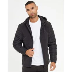 Threadbare Fitness Zip Up Jacket Mens