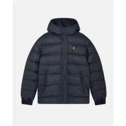 Lyle And Scott Rubber Puffer Jacket Mens