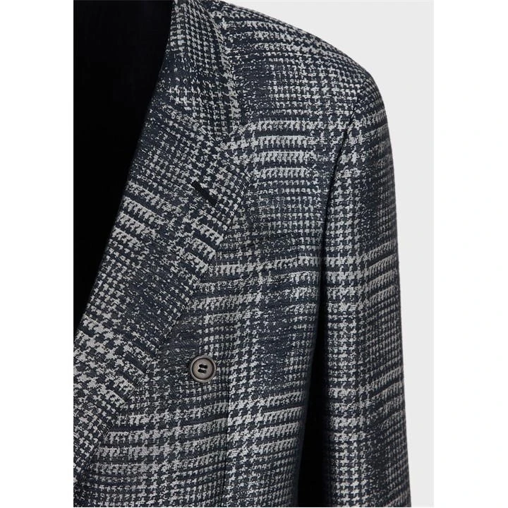 Emporio Armani Check Blazer 4 Emporio Armani Check Blazer - Image 2