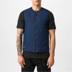 Aquascutum Reversible Gilet Check Jacket Mens -FRASERS Shop 61492818 l a2