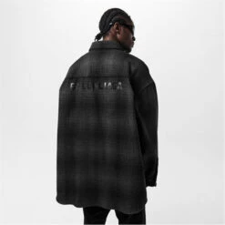 Balenciaga Oversize Check Shirt -FRASERS Shop 61573502 l a3