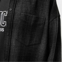 Balenciaga Oversize Check Shirt -FRASERS Shop 61573502 l a4