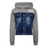 DSQUARED2 Panelled Hooded Jacket -FRASERS Shop 61824802 l