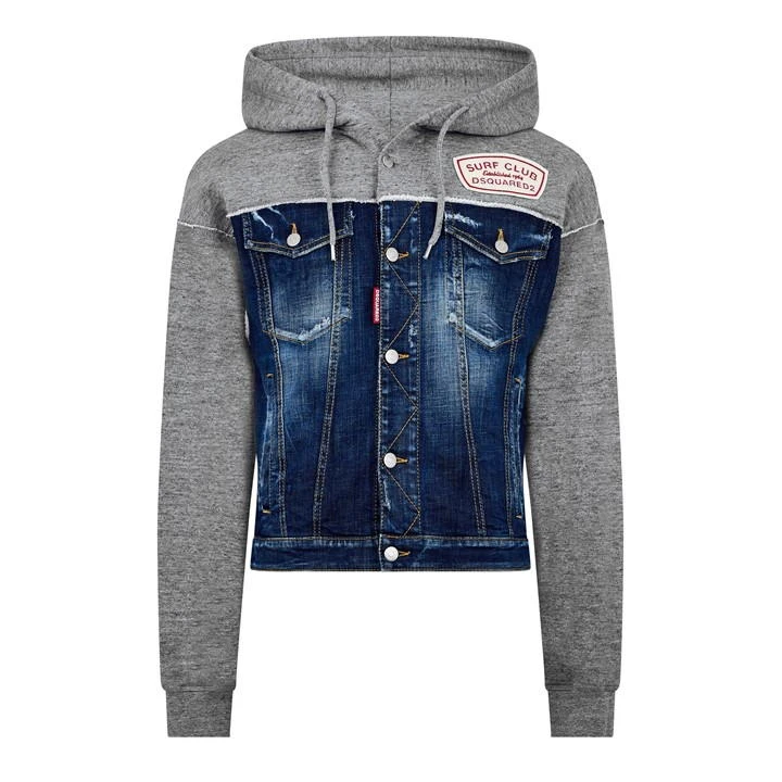 DSQUARED2 Panelled Hooded Jacket 9 DSQUARED2 Panelled Hooded Jacket - Image 7
