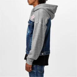 DSQUARED2 Panelled Hooded Jacket 14 DSQUARED2 Panelled Hooded Jacket -FRASERS Shop 61824802 l a4