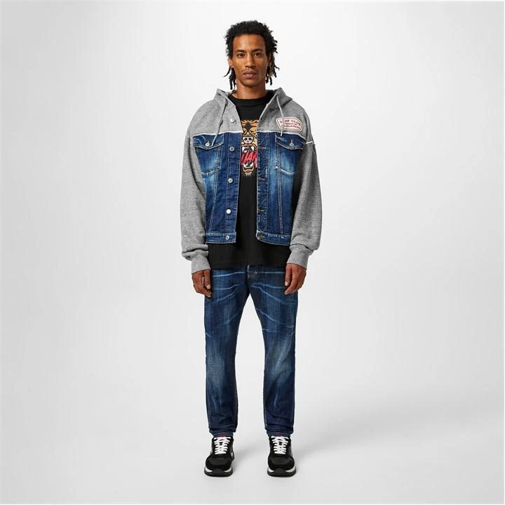 DSQUARED2 Panelled Hooded Jacket 8 DSQUARED2 Panelled Hooded Jacket - Image 6