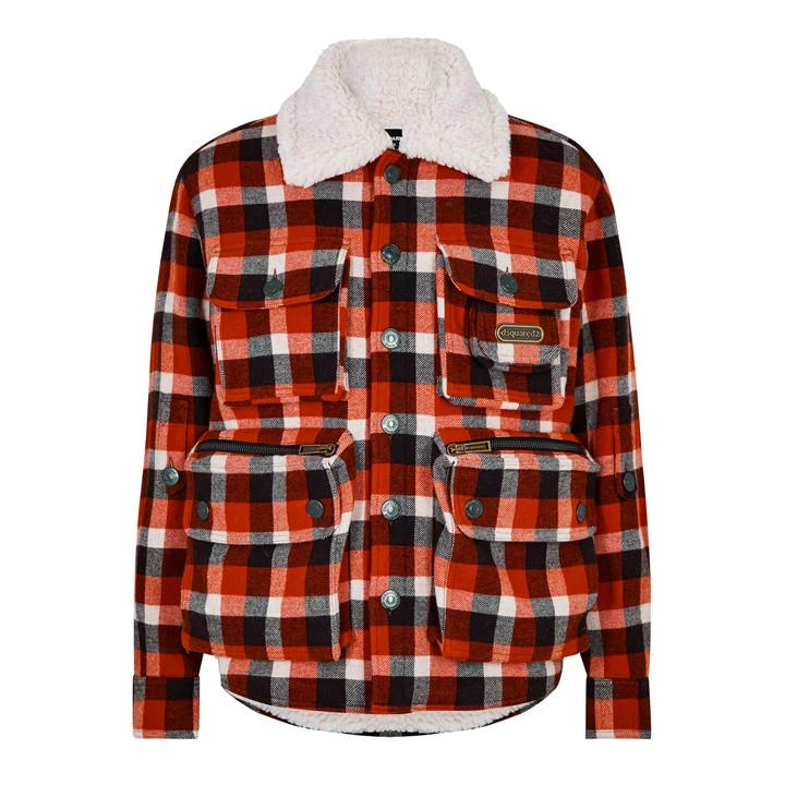 DSQUARED2 Checked Pattern Jacket 3 DSQUARED2 Checked Pattern Jacket