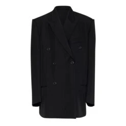 Balenciaga Oversized Double Breasted Blazer 16 Balenciaga Oversized Double Breasted Blazer -FRASERS Shop 62863403 l a10