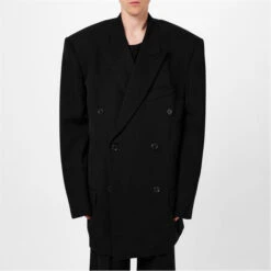 Balenciaga Oversized Double Breasted Blazer 12 Balenciaga Oversized Double Breasted Blazer -FRASERS Shop 62863403 l a2