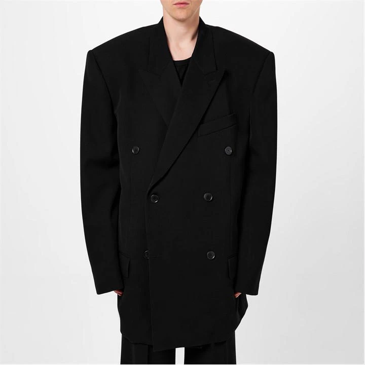 Balenciaga Oversized Double Breasted Blazer 5 Balenciaga Oversized Double Breasted Blazer - Image 3