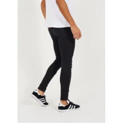 BRAVE SOUL Skinny Fit Jean With Knee Rips -FRASERS Shop 64012102 l a2