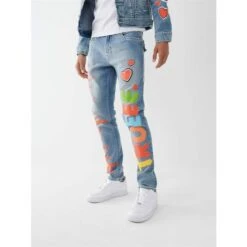 True Religion Skinny Fit Jeans -FRASERS Shop 64085918 l a2