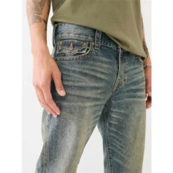 True Religion Rocco Gold Rush Dark Wash Jeans Mens 8 True Religion Rocco Gold Rush Dark Wash Jeans Mens -FRASERS Shop 64086418 l a2