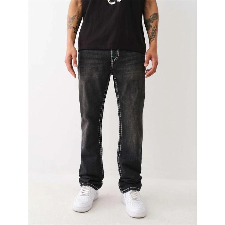 True Religion Super T Triple Logo Straight Jeans 3 True Religion Super T Triple Logo Straight Jeans