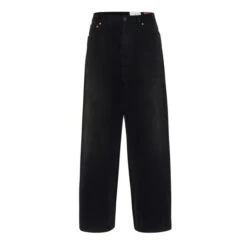 Balenciaga Denim Size Sticker Baggy Trousers -FRASERS Shop 65001803 l a10