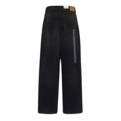 Balenciaga Denim Size Sticker Baggy Trousers -FRASERS Shop 65001803 l a11