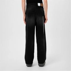 Balenciaga Denim Size Sticker Baggy Trousers -FRASERS Shop 65001803 l a3