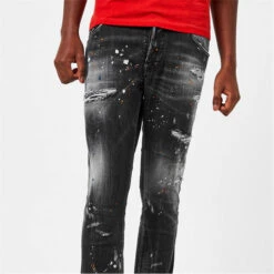 DSQUARED2 Skate Painted Jeans -FRASERS Shop 65507403 l a4