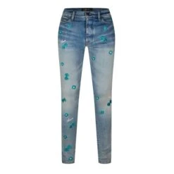 Amiri Dice Skinny Jeans