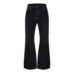 Off-White Diagonal Flared Jeans